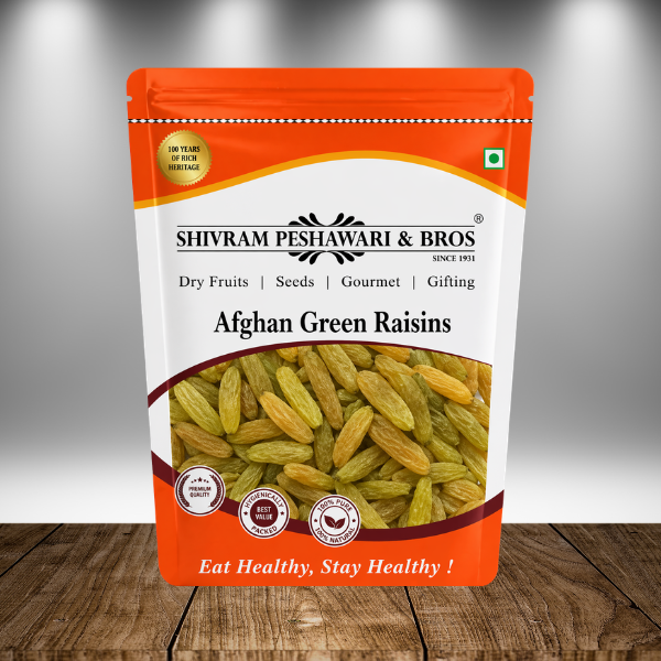 Afghan Green Raisin (Long)