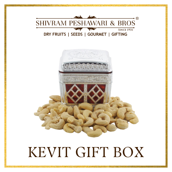 Kevit Dry Fruits Gift Box - (150 Grams each of Cashews)