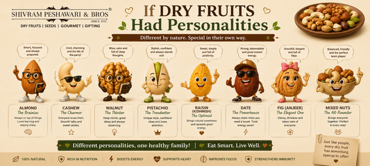 If Dry Fruits Had Personalities