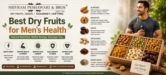 Best Dry Fruits for Men’s Health