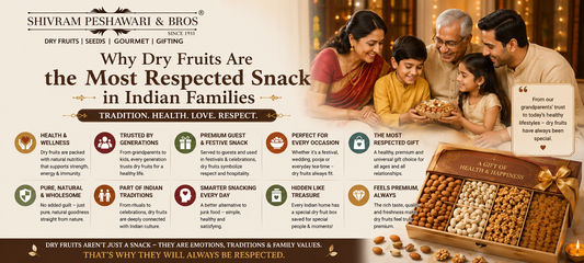 Why Dry Fruits Are the Most Respected Snack in Indian Families
