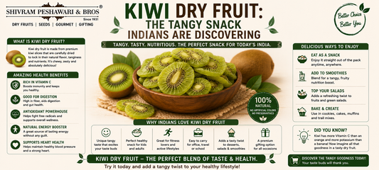 Kiwi Dry Fruit: The Tangy Snack Indians Are Discovering