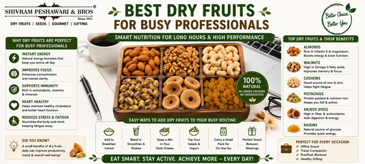 Best Dry Fruits for Busy Professionals