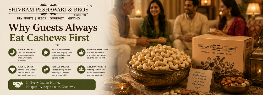 Why Guests Always Eat Cashews First