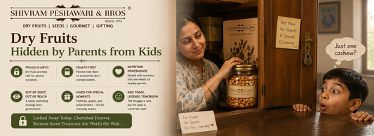 Dry Fruits Hidden by Parents from Kids