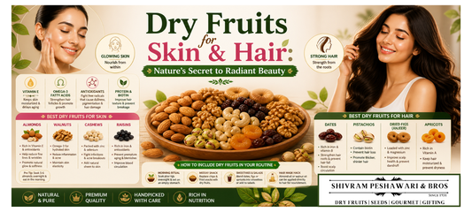Dry Fruits for Skin & Hair: Nature’s Secret to Radiant Beauty