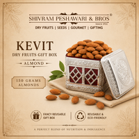 Kevit Dry Fruits Gift Box - (150 Grams each of Almonds)