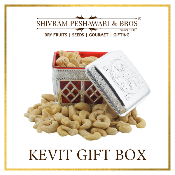 Kevit Dry Fruits Gift Box - (150 Grams each of Cashews)