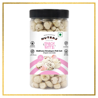 Snackrite Makhana Combo (Pack of 2) - Himalayan Pink Salt - 70g × 2 | Popped Lotus Seed | Flavoured Fox Nuts