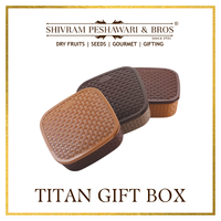 Titan Dry Fruits Gift Box - 400 Grams (100 Grams each of Almonds,Cashew,Raisins & Pistas)