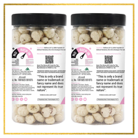 Snackrite Makhana Combo (Pack of 2) - Himalayan Pink Salt - 70g × 2 | Popped Lotus Seed | Flavoured Fox Nuts