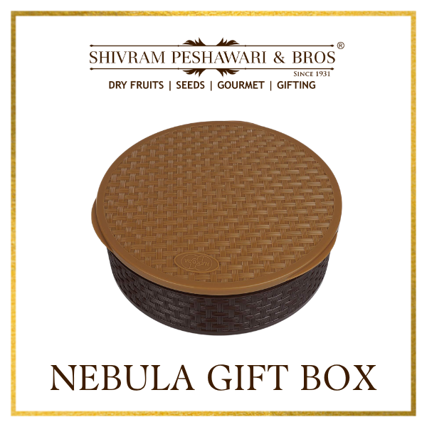 Nebula Dry Fruits Gift Box - 800 Grams (200 Grams each of Almonds,Cashew,Raisins & Pistas)