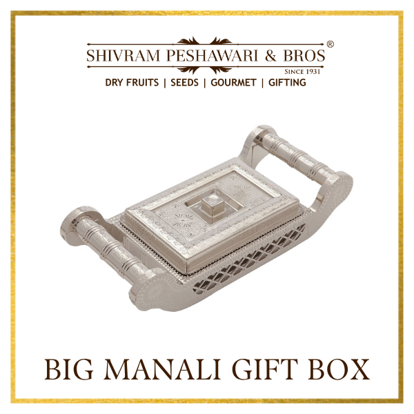 Big Manali Dry Fruits Gift Box - 400 Grams (100 Grams each of Almonds,Cashew,Raisins & Pistas)