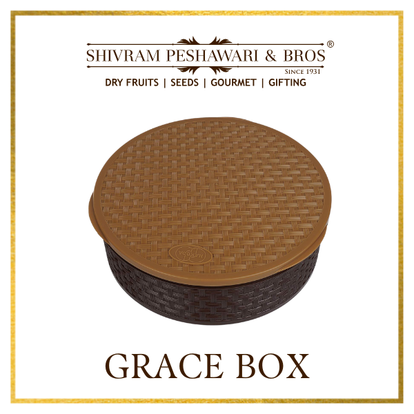 Grace Dry Fruits Gift Box - 400 Grams (100 Grams each of Almonds,Cashew,Raisins & Pistas)