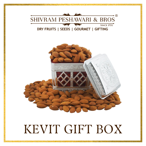 Kevit Dry Fruits Gift Box - (150 Grams each of Almonds)